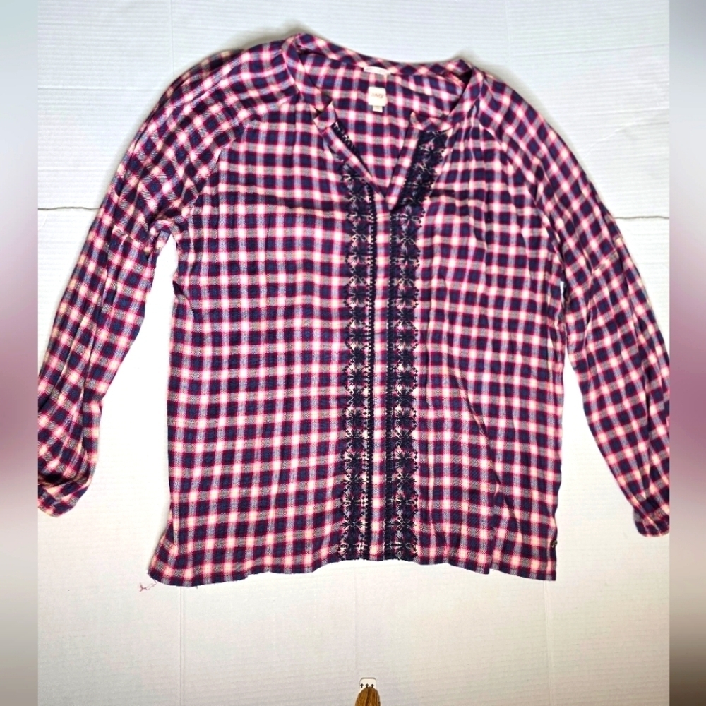 Jag Jeans Casper Plaid Blouse